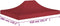 vidaXL - Partytentdak 270 g/m² - 4x3 m - bordeauxrood