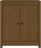 vidaXL - Dressoir - 70x35x80 - cm - massief - grenenhout - honingbruin