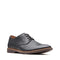 Clarks Atticus Lace - Heren Veterschoenen - Leren binnenzool - Black Leather - Maat 40