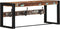 vidaXL - Kapstok - 80x35x35 - cm - massief - gerecycled - hout - meerkleurig