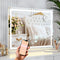 Mirlux Hollywood Spiegel 80x60CM - LED Verlichting - 2 Bluetooth Speakers - Wit