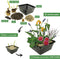 vdvelde.com - AQUA SET Oppot Set - Afmeting: 19x19x10 cm - Complete oppotset - Incl. klei/grind/voeding