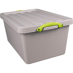 Really Useful Box - Box Recycled opbergdoos 61 l, nestbaar, grijs