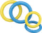 Trixie Puller Ring Blauw / Geel