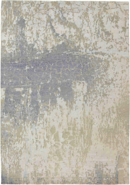 Attraction 03 Vloerkleed - 140x200 - Rechthoek - Laagpolig Tapijt - Industrieel - Beige, Grijs