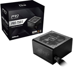 ASRock PRO-750B - ATX Voeding - 750W 80 PLUS Bronze - 1x 62,5A +12V rail