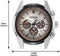 Fossil Coachman CH2565 Herenhorloge 44 mm - Zilverkleurig