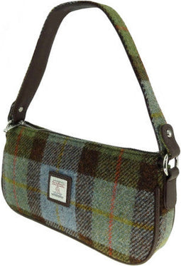 Handtas Duchray Tartan MacLeod - Clutch - Harris Tweed - Glen Appin of Scotland