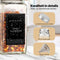 S.old 24 Glazen Kruidenpotjes - Vierkant - Compleet met Stickers en Trechter - 120 mL