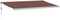 vidaXL - Luifel - automatisch - uittrekbaar - 500x300 - cm - bruin