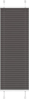 vidaXL - Plissé - rolgordijn - 45x100 - cm - stofbreedte - 44,4 - cm - polyester - zwart