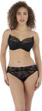 Freya Offbeat - UW Side Support Bra - 4-delige cup - Zwart - Maat 70E