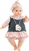 Paola Reina pop Sonia Roze/Jeans met geluid (mechanisme) 36cm