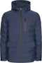 Mario Russo Padded Woven Jacket - Jas Heren - Winterjas Heren - Waterafstotend - Winddicht - Navy - XXL
