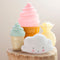 A Little Lovely Company Wolk - Lampje kinderkamer - LED - Wit