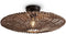 GOOD&MOJO Plafonniere Zanzibar - Rotan - Ø40cm - Modern
