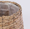 Mica Decorations Avalon - Plantenmand - H26 x Ø26 cm - Zeegras - Lichtbruin