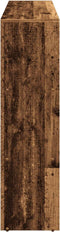 vidaXL - Kamerscherm - / - boekenkast - 137,5x29x103,5 - cm - hout - oud - hout