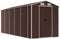 vidaXL - Tuinschuur - 191x470x198 - cm - gegalvaniseerd - staal - bruin