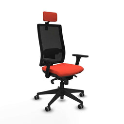 Bureaustoel Piqueras y Crespo 3D066G2 Donker oranje