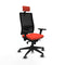 Bureaustoel Piqueras y Crespo 3D066G2 Donker oranje