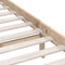 vidaXL - Bedframe - massief - hout - 75x190 - cm