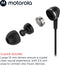 Motorola Sound 105 - In-ear oordopjes met draad - 10 mm drivers - Zwart
