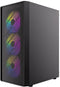 Antec AX26 RGB Elite - ATX Semi-toren doos - Gehard glas - Mesh frontpanel