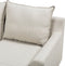 ELVENES - Hoekbank - Lichtbeige - Rechtszijdig - 206 cm - Polyester