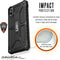 Apple iPhone XS MAX - UAG Hard Case - MIL-STD 810 getest - Zwart