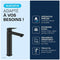 GROHE Dice - Wastafelmengkraan - XL-Size - Waterbesparend - Matte Black