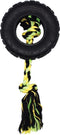 Happy Pet - Grrrelli Tyre Tugger Zwart Groen