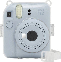 Fujifilm Instax Mini 12 - Beschermhoes - Schokbestendig - Glitter transparant