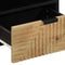vidaXL - Salontafel - 80x54x40 - cm - massief - mangohout - bruin