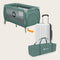 Lionelo Stefi Plus - Campingbedje 2in1 - Reisbedje en box - Hoogwaardige T25-schuimmatras - Groen