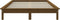 vidaXL - Bedframe - massief - grenenhout - honingbruin - 120x200 - cm