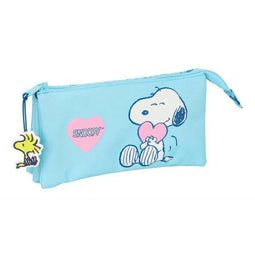Alleshouder Snoopy Love Licht Blauw 22 x 12 x 3 cm