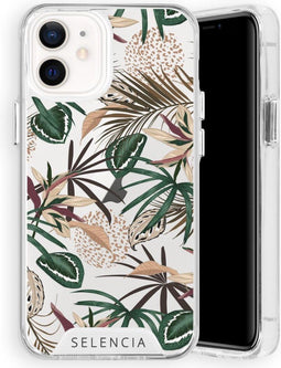 Selencia Hoesje Geschikt voor iPhone 12 Mini Hoesje - Selencia Zarya Fashion Extra Beschermende Backcover - transparant