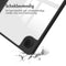 imoshion Tablet Hoes - Geschikt voor Samsung Galaxy Tab A9 8.7 inch - Trifold Hardcase Bookcase - Zwart