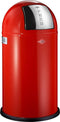 Wesco Pushboy - Prullenbak - 50 Liter - Rood