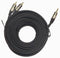 Gembird CCA-352-1.5M - Audio-verloopkabel 3.5mm naar 2 x RCA - Vergulde connectoren - Zwart