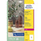 Avery Zweckform - Etiket avery l7784-25 210x297mm transparant 25st