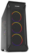 Nox Hummer Quantum - ATX Semi-toren - RGB Verlichting - Zwart
