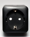 Woox R6169 - Wifi & Matter Smart Plug - 2-pack - Zwart - 55 x 55 x 84 mm (2 stuks)