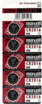 Maxell CR2016 - Lithium batterij 3V - 90mAh - Zilver (5 stuks)