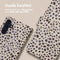 iMoshion Hoesje Geschikt voor Samsung Galaxy A14 (5G) / A14 (4G) Hoesje Met Pasjeshouder - iMoshion Design Bookcase smartphone - Meerkleurig / Black And White Dots