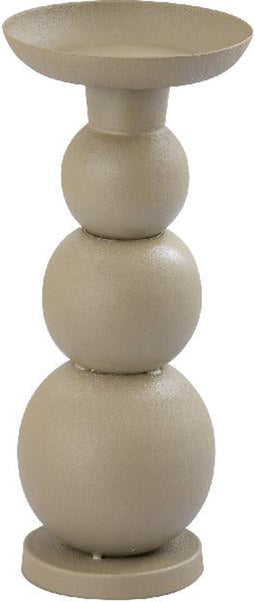 PTMD Kandelaar Shannan - 15x15x35 cm - Ijzer - Groen