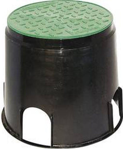 Heitronic 21035 Vloerinbouwdoos Zwart, Groen