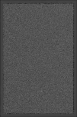 vidaXL - Deurmat - 40x60 - cm - antracietkleurig