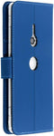 Accezz Hoesje Geschikt voor Sony Xperia XZ3 Hoesje Met Pasjeshouder - Accezz Wallet Softcase Bookcase - Donkerblauw